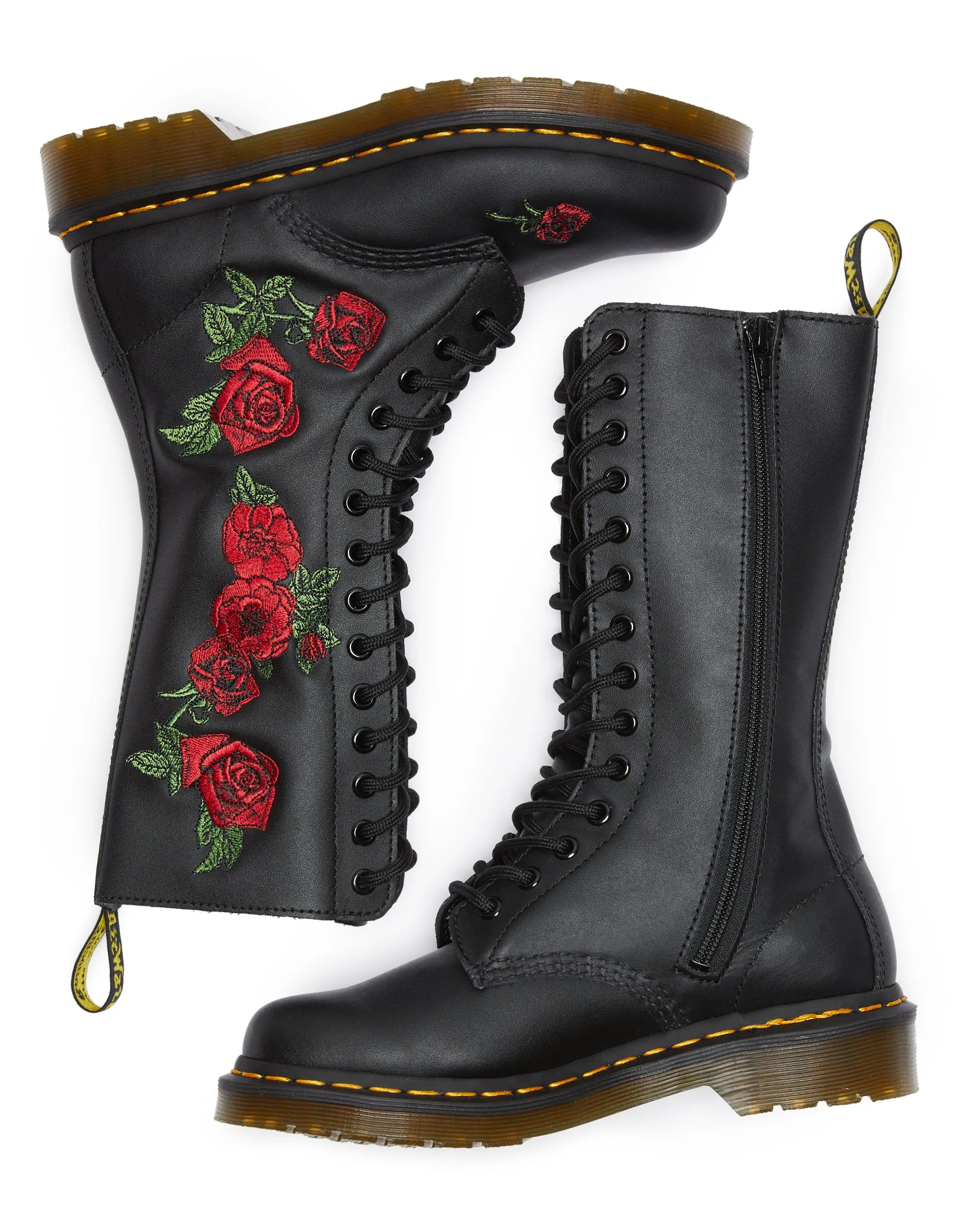 1914 VONDA BLACK MID CALF BOOT