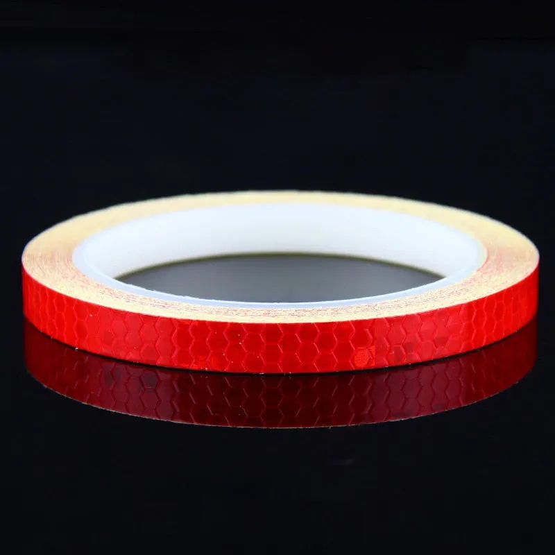 1cm*8m Bike Stickers Reflective Tape