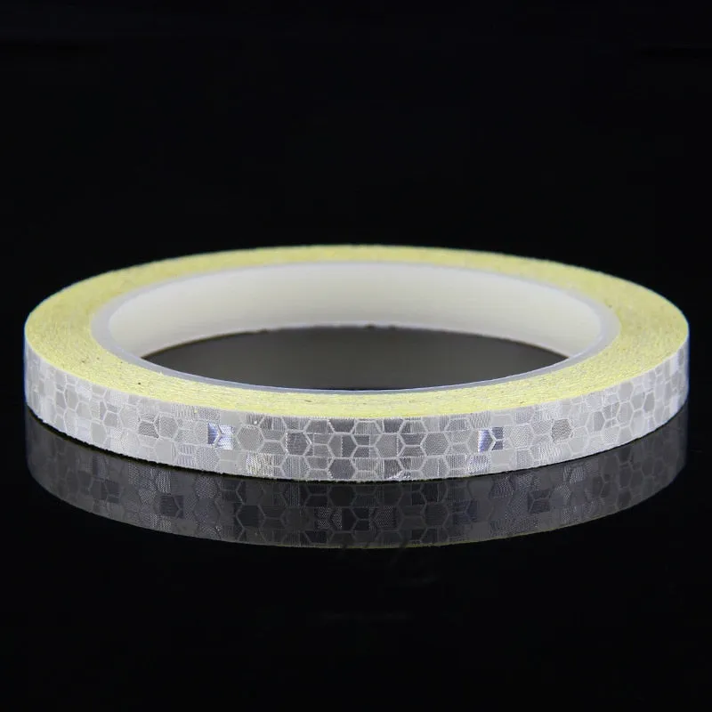 1cm*8m Bike Stickers Reflective Tape