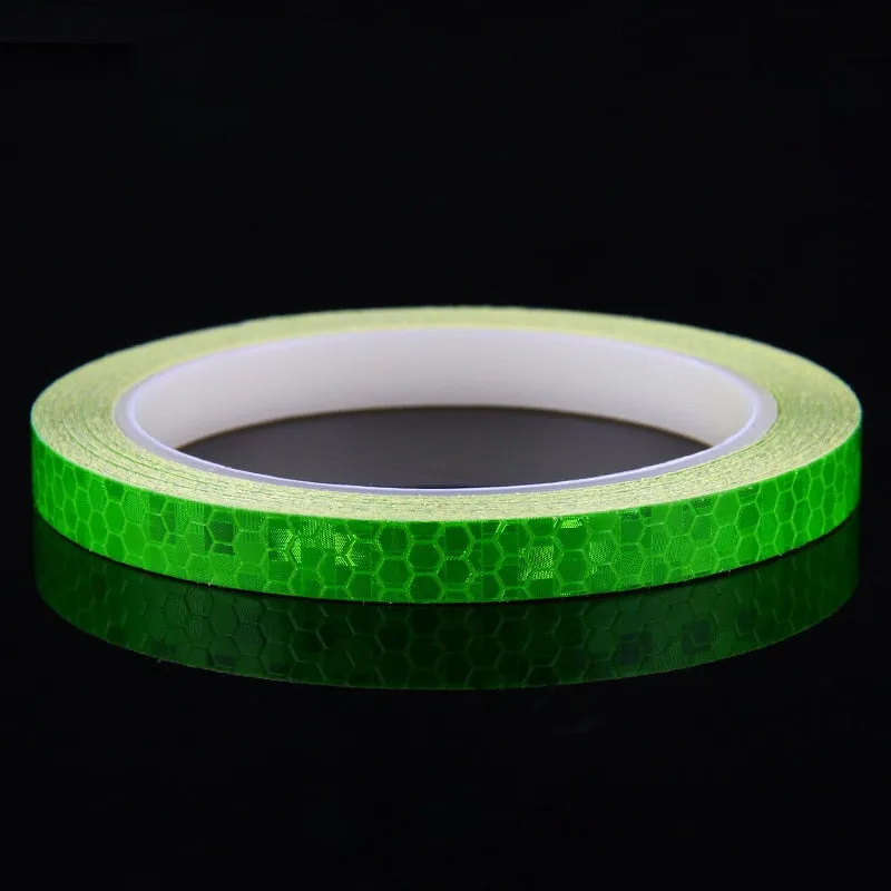 1cm*8m Bike Stickers Reflective Tape