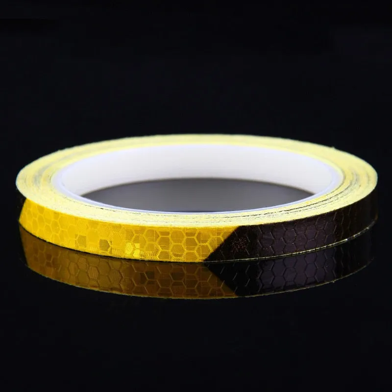 1cm*8m Bike Stickers Reflective Tape