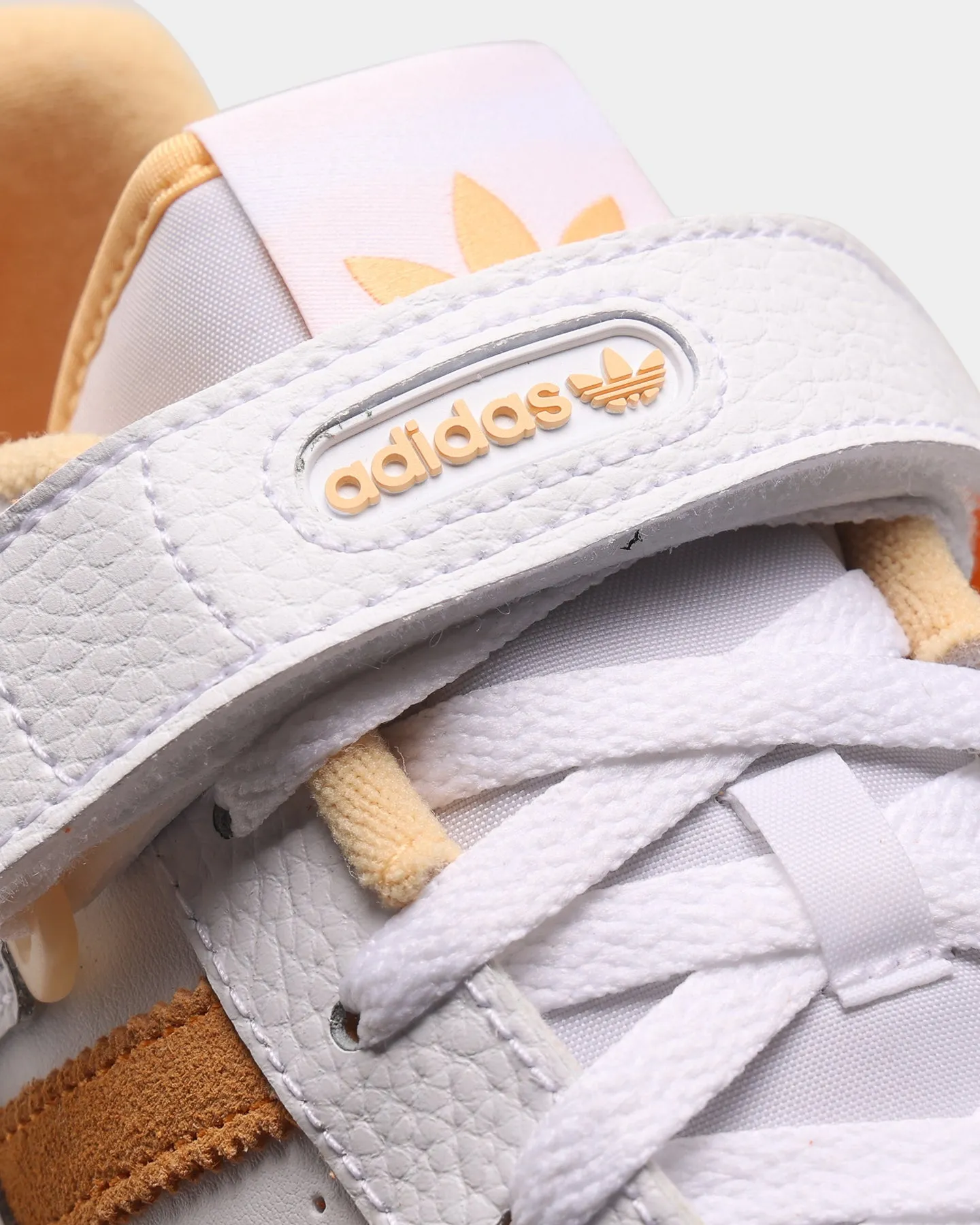 Adidas Forum Low Cloud White/Pulse Amber/Orange Rush