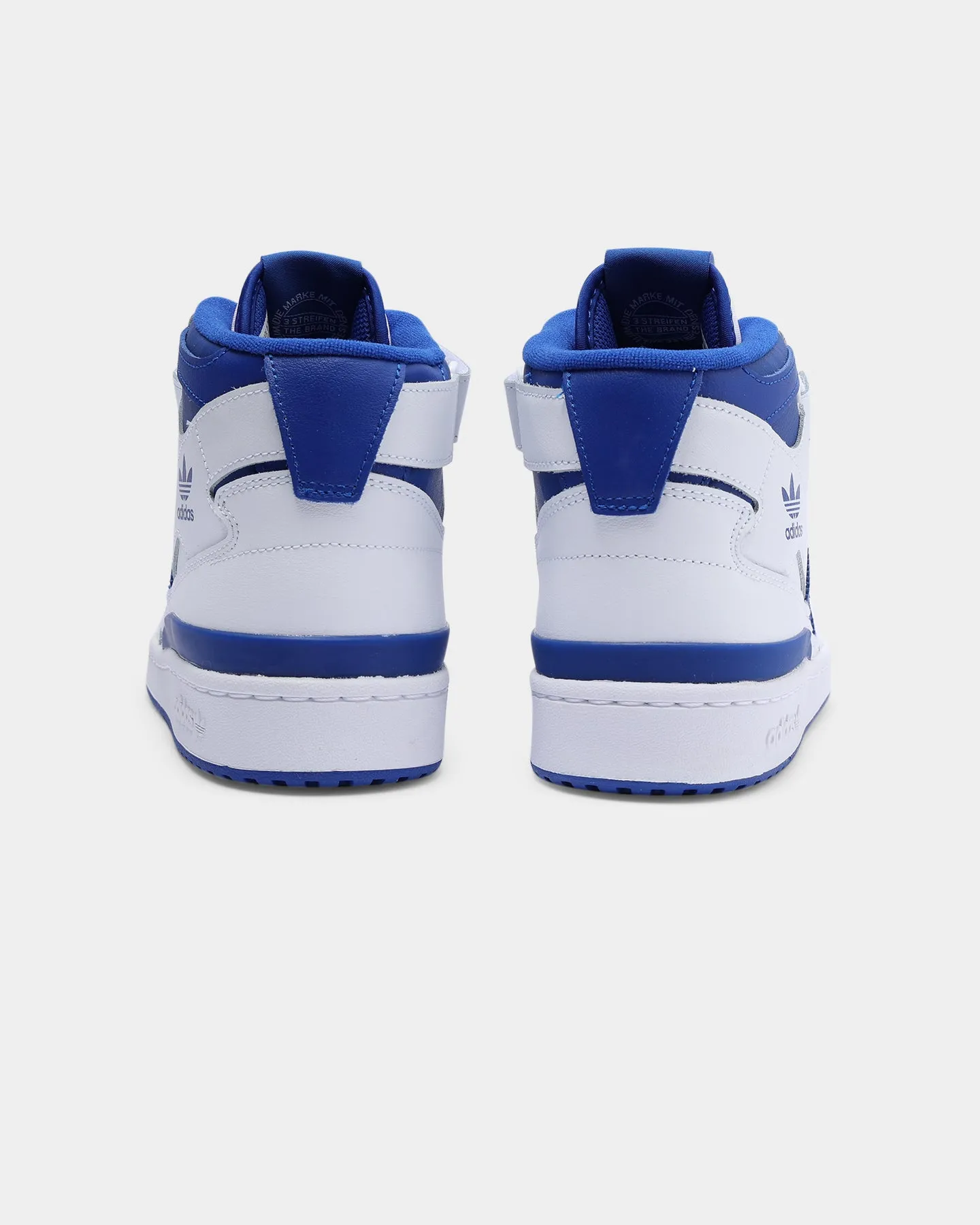 Adidas Men's Forum Mid Cloud White / Royal Blue / Cloud White