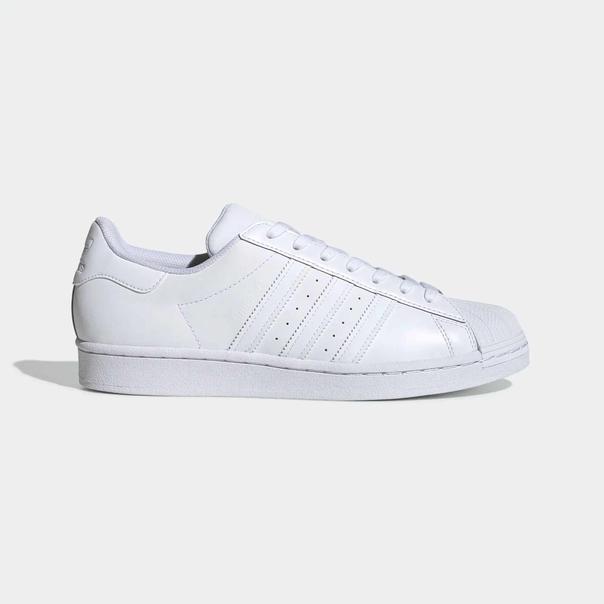 Adidas Men's Superstar Shoes - All White