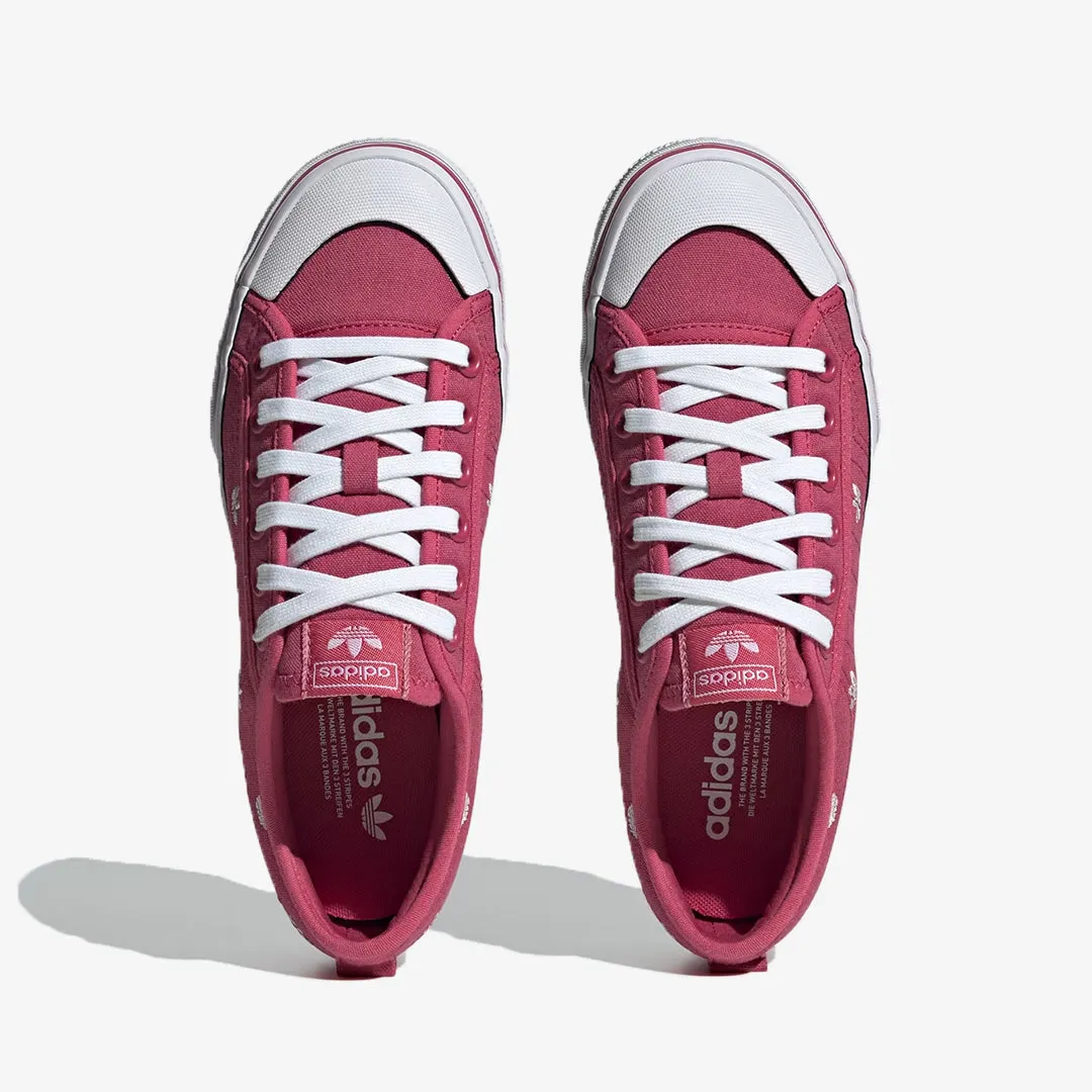 Adidas Originals | WMN'S NIZZA PLATFORM  { PINK/WHITE/CLOUD WHITE