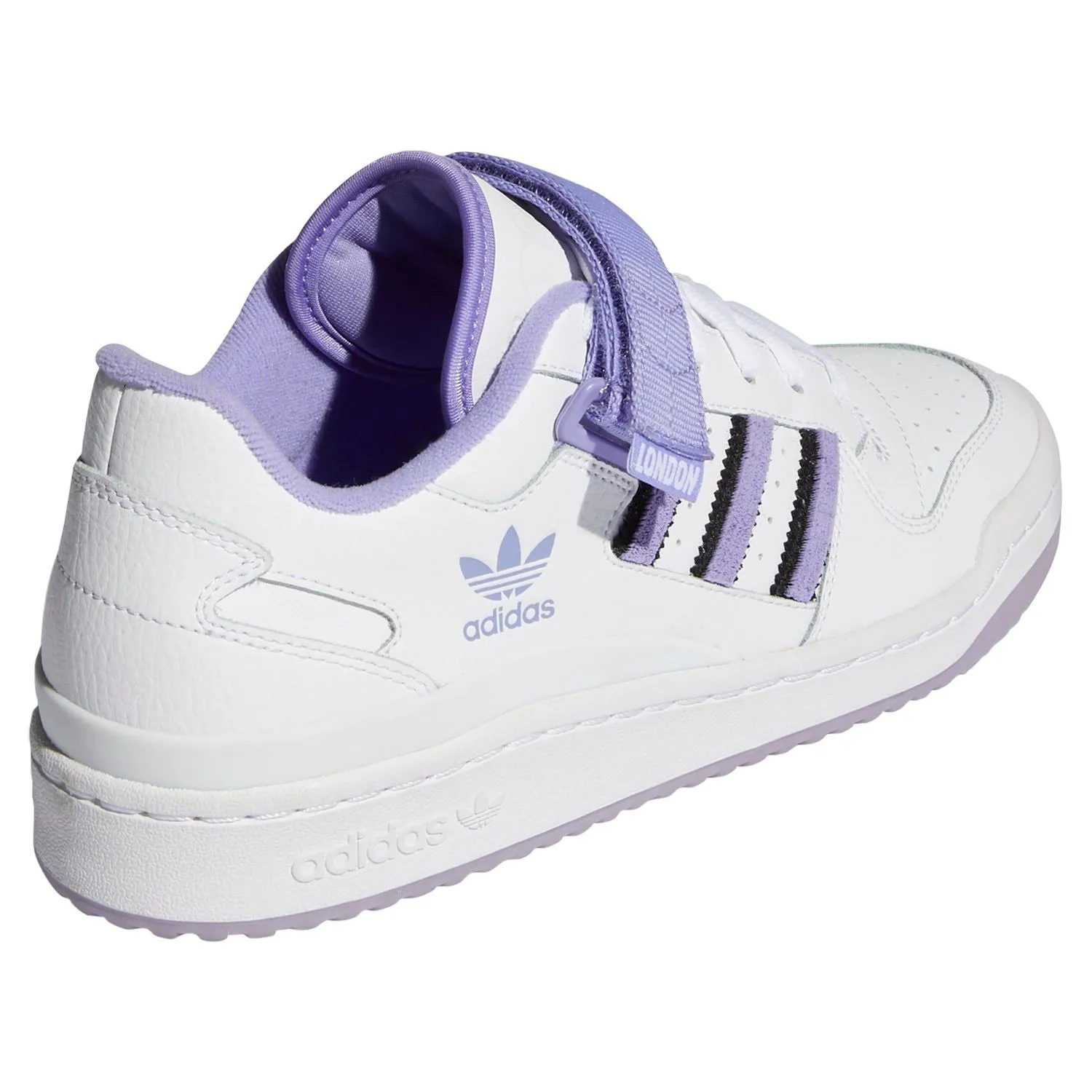 adidas Originals Womens Forum Low City Shoes - White/Purple