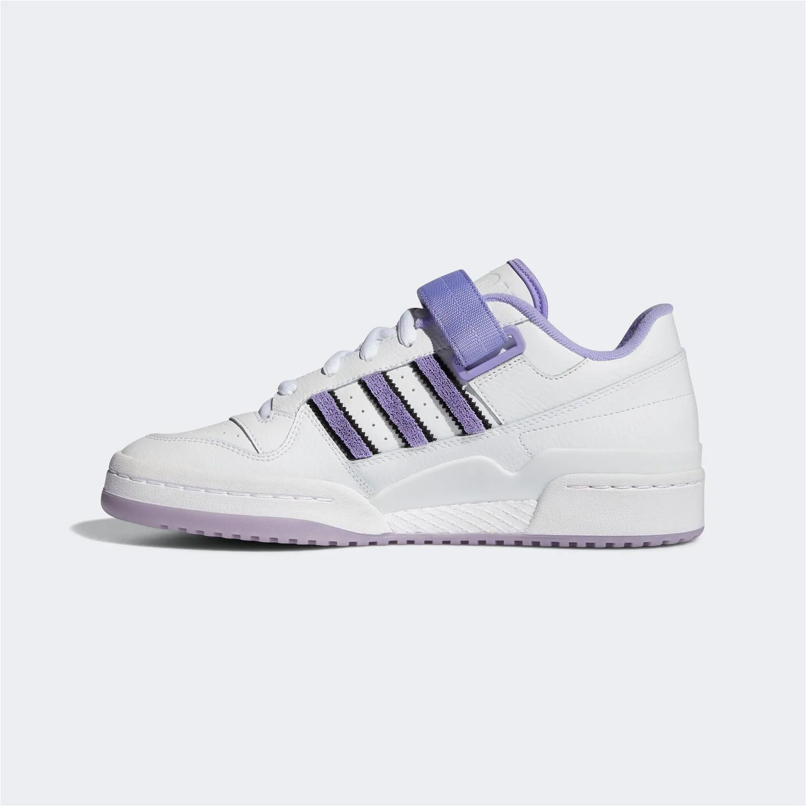 adidas Originals Womens Forum Low City Shoes - White/Purple