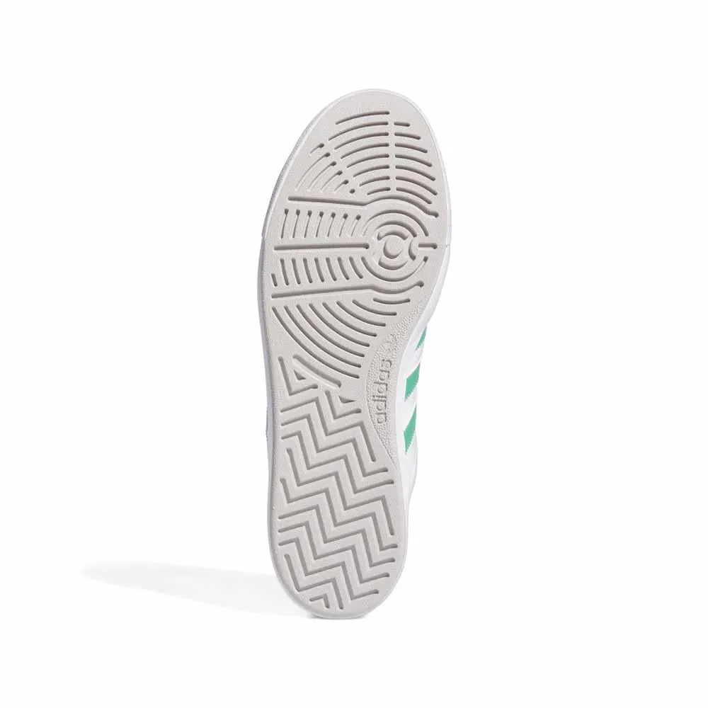 Adidas Skateboarding Nora Feather White Court Green Yellow Skate Shoes