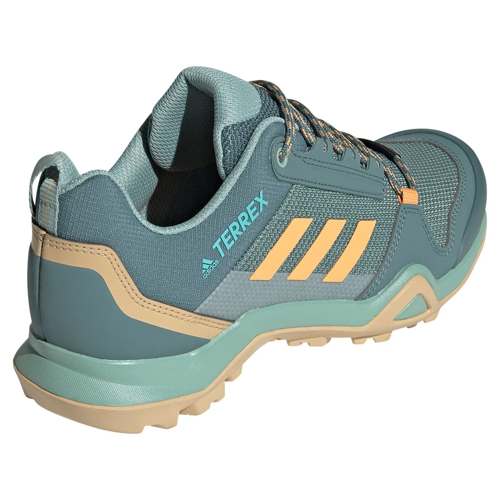 adidas Womens Terrex AX3 Hiking Shoes - Green