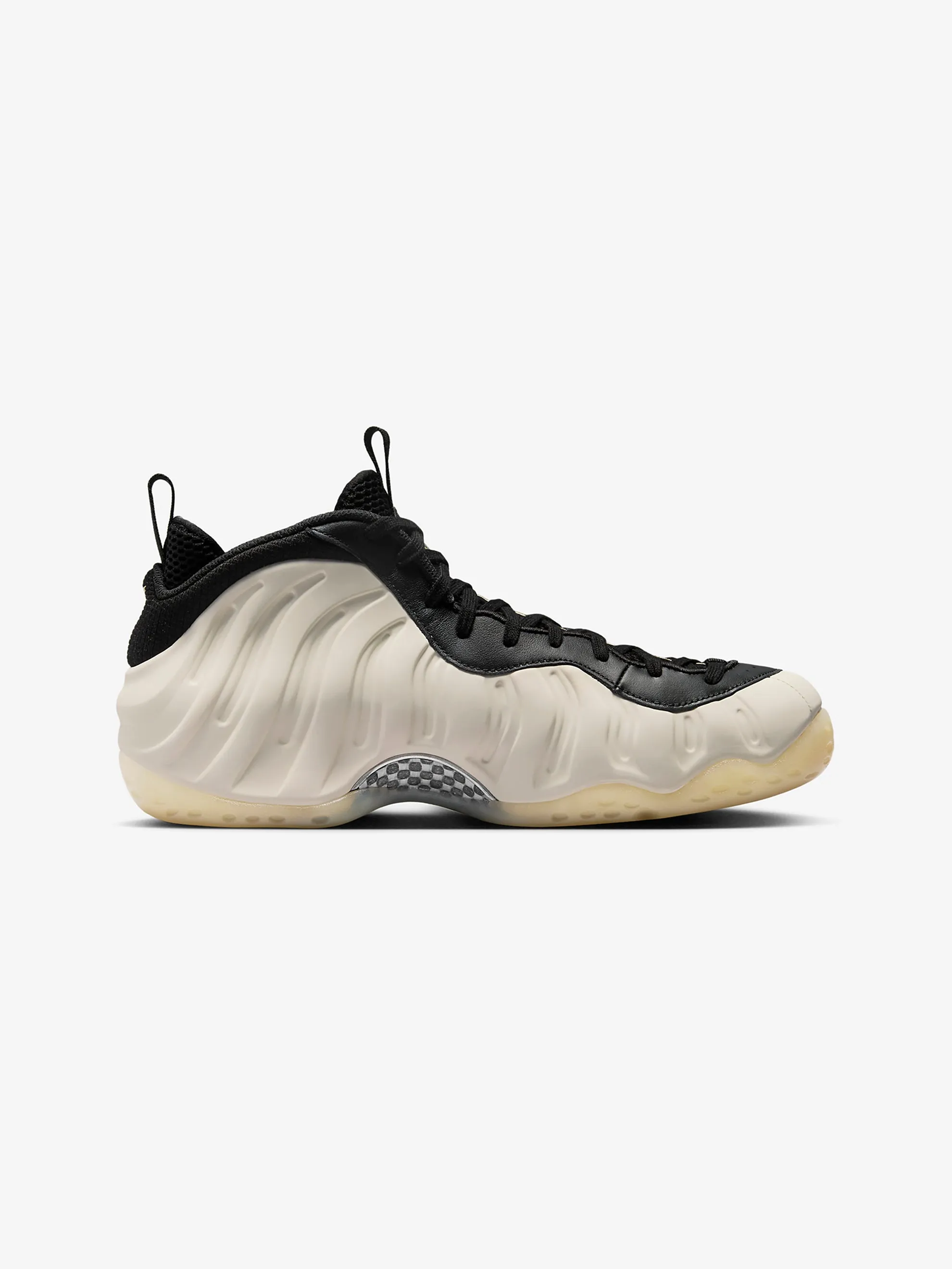 AIR FOAMPOSITE ONE (BLACK/TEAM GOLD-LT OREWOOD BRN-CHROME)