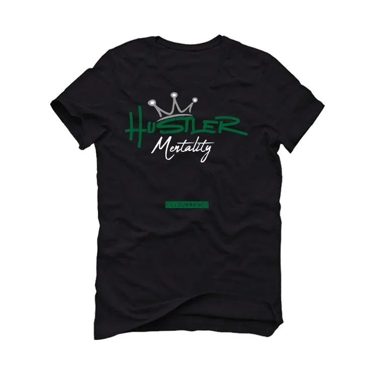 Air Jordan 3 “Pine Green” Black T-Shirt (Hustler Mentality)