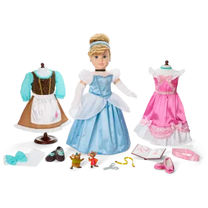 American Girl® Disney Princess Cinderella Doll Story Bundle