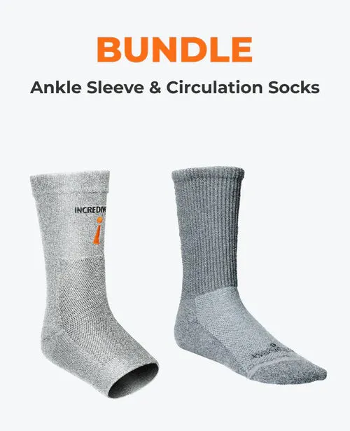 ANKLE SLEEVE AND CIRCULATION SOCKS BUNDLE