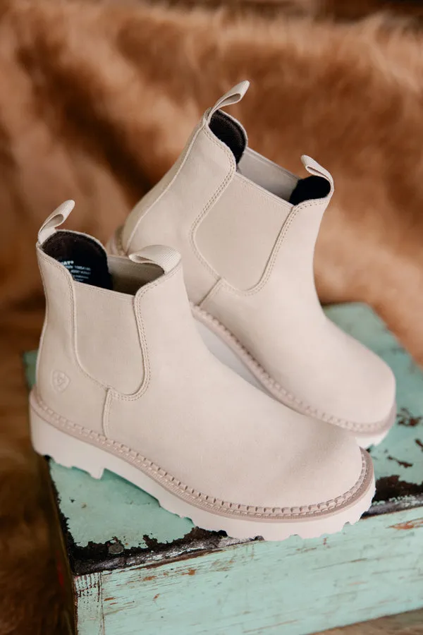 Ariat Fatbaby Twin Gore Boots [Sand Suede]