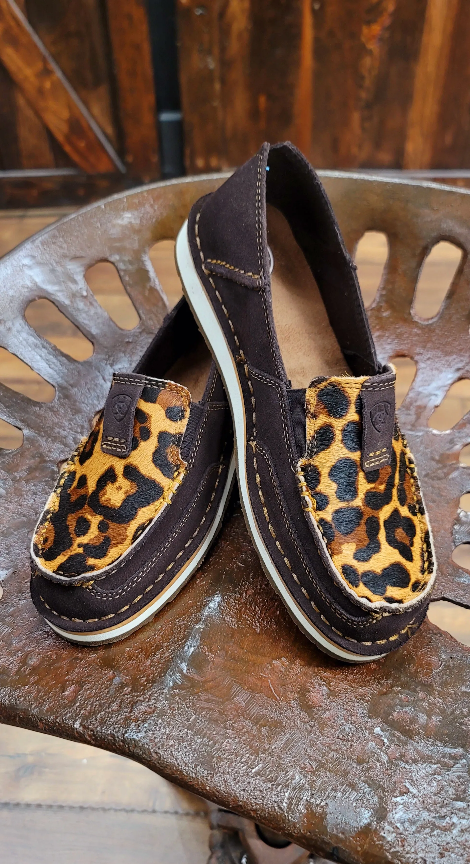 Ariat Hair On Leopard Cruiser