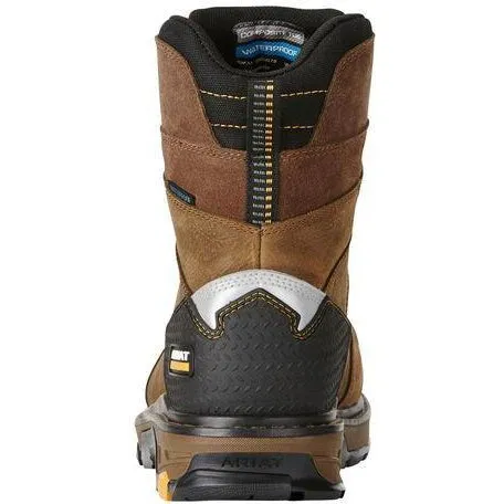 Ariat Men's Intrepid 8" Comp Toe WP Work Boot - Rye Brown - 10020079