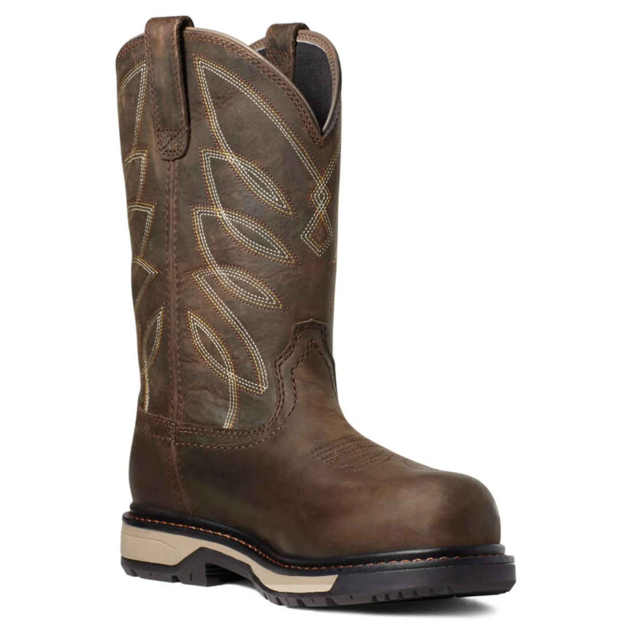 ARIAT WOMEN'S RIVETER PULL ON H20 COMPOSITE TOE WORK BOOT - 10035774