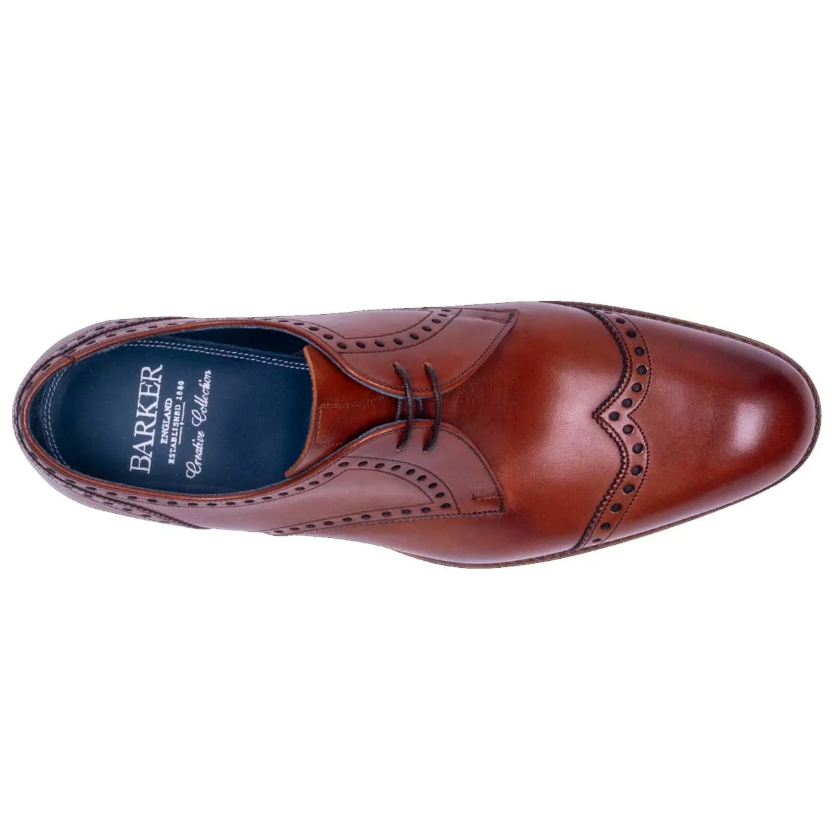 BARKER Matlock Shoes - Mens - Chestnut Calf