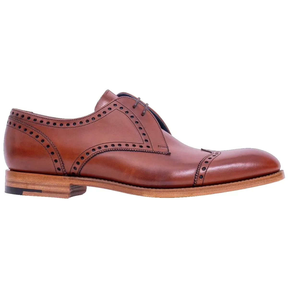 BARKER Matlock Shoes - Mens - Chestnut Calf