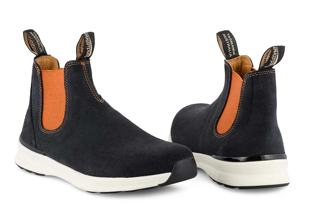 Blundstone #2147 Navy Suede/Burnt Orange