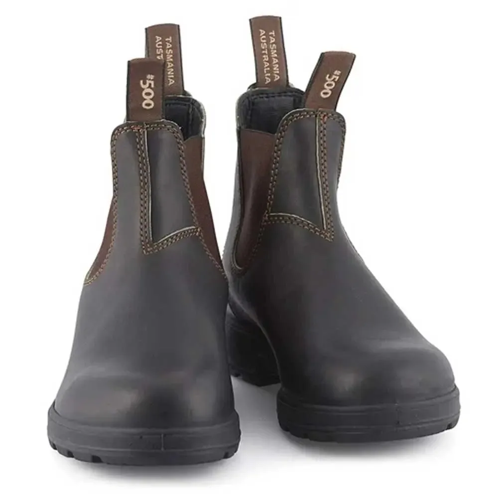 BLUNDSTONE Boots - 500 Leather - Stout Brown