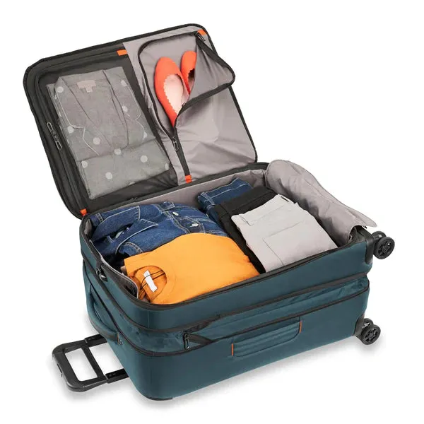 Briggs & Riley ZDX MEDIUM EXPANDABLE SPINNER OCEAN