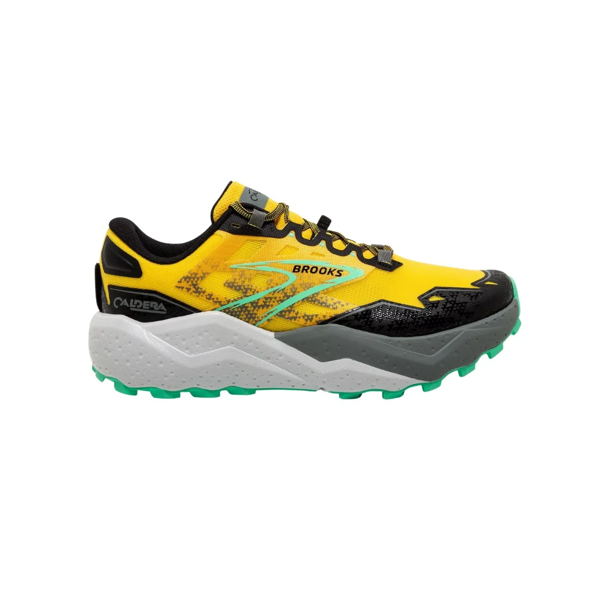 Brooks Caldera 7 Shoes Yellow Black SS24