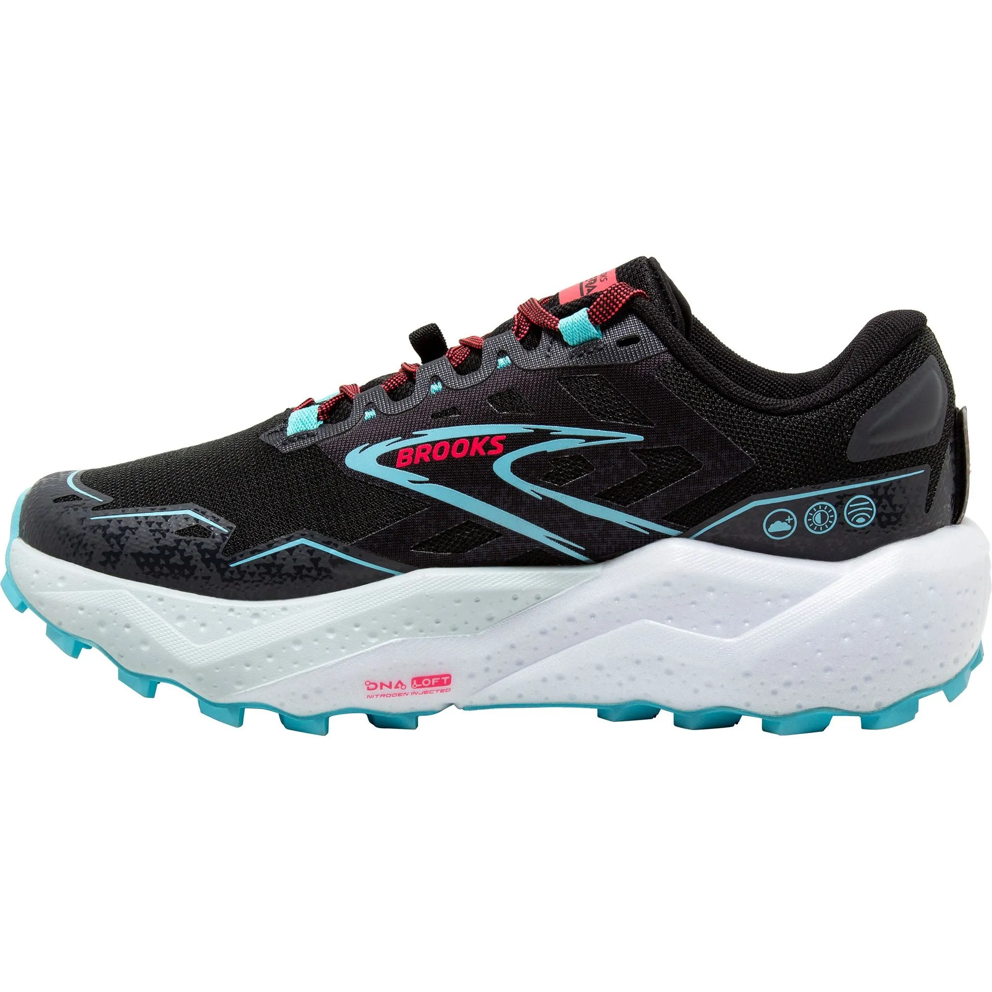 Brooks Caldera 7 Womens Trail Running Shoes - Black