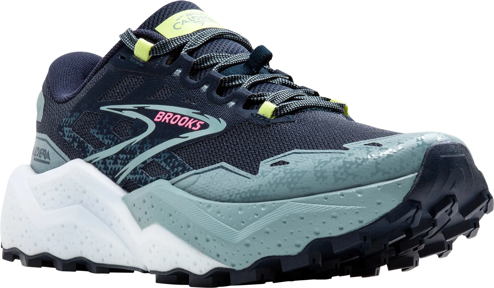 Brooks Caldera 7 Womens Trail Running Shoes - Navy