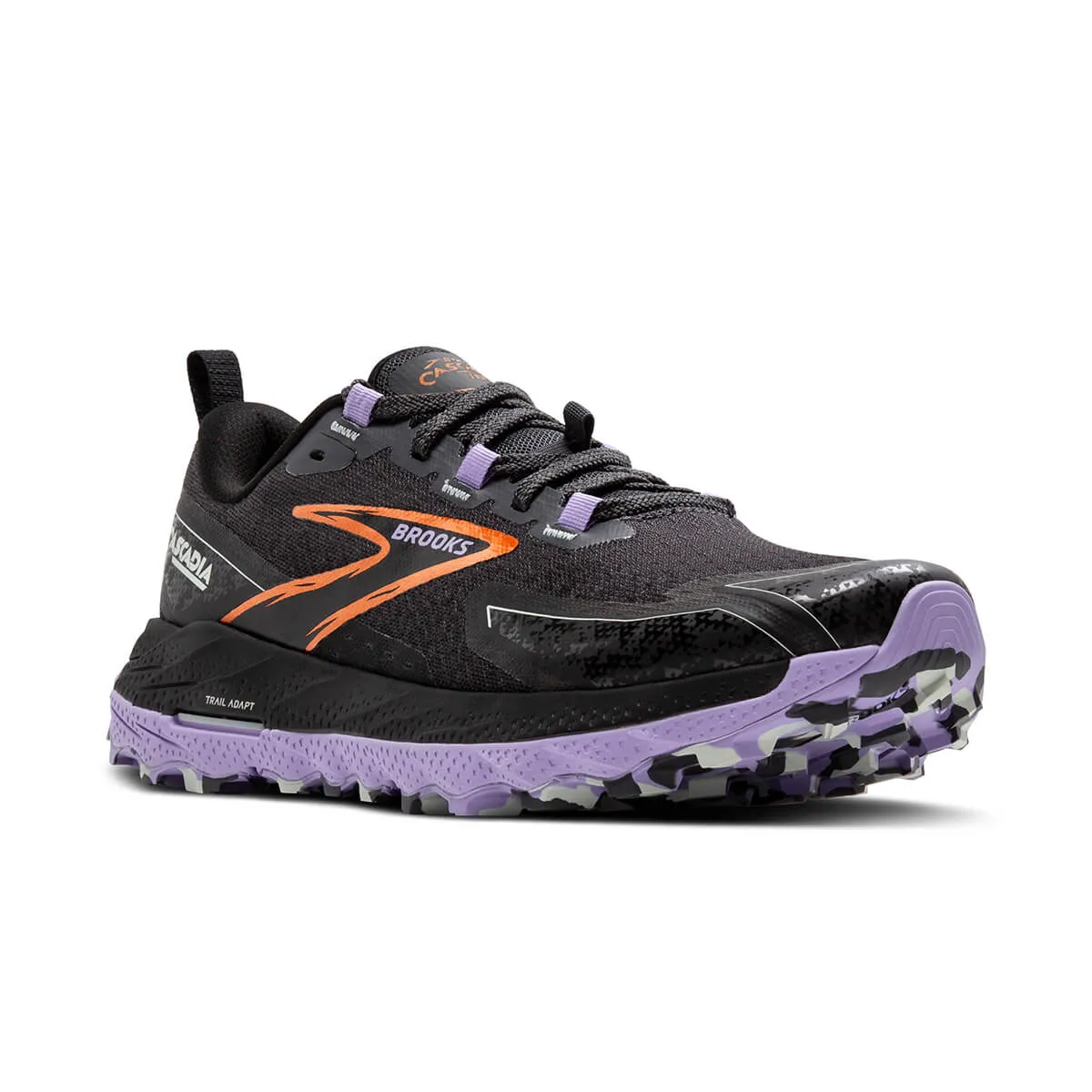 Brooks Cascadia 18 Womens | Ebony/sweet Lavender/copper