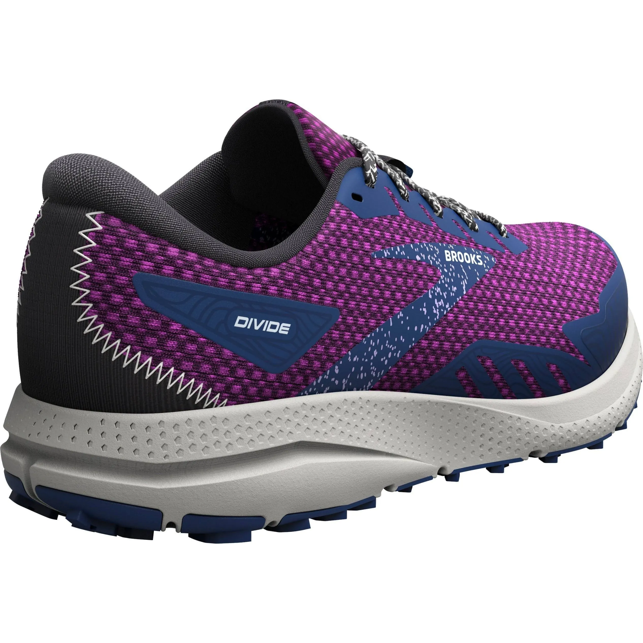 Brooks Divide 4 Womens Trail Running Shoes - Purple