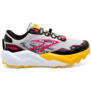 Brooks Women's Caldera 7 Trail Running Shoes Lunar Rock / Lemon Chrome / Black / Black