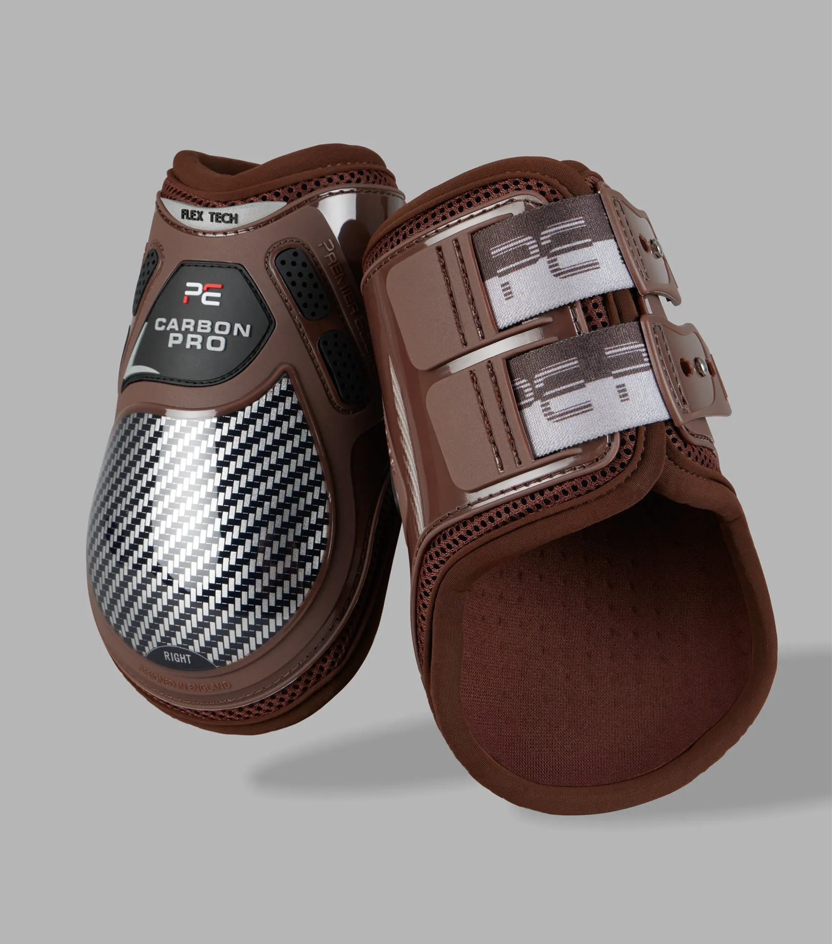 Carbon Pro Fetlock Boots Brown