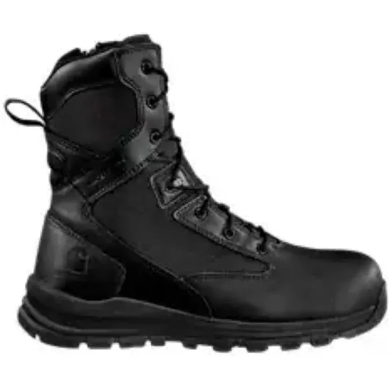 Carhartt Men's Gilmore 8" Nano Toe WP Side Zip Hiker Duty -Black- FH8421-M