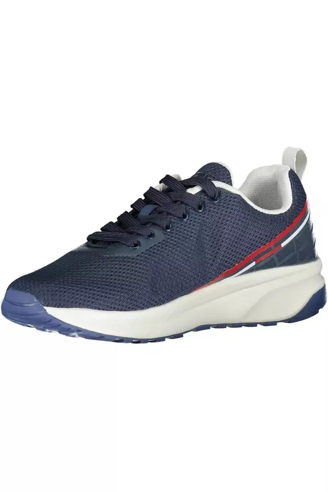 Carrera Chic Blue Sports Sneakers with Contrasting Details