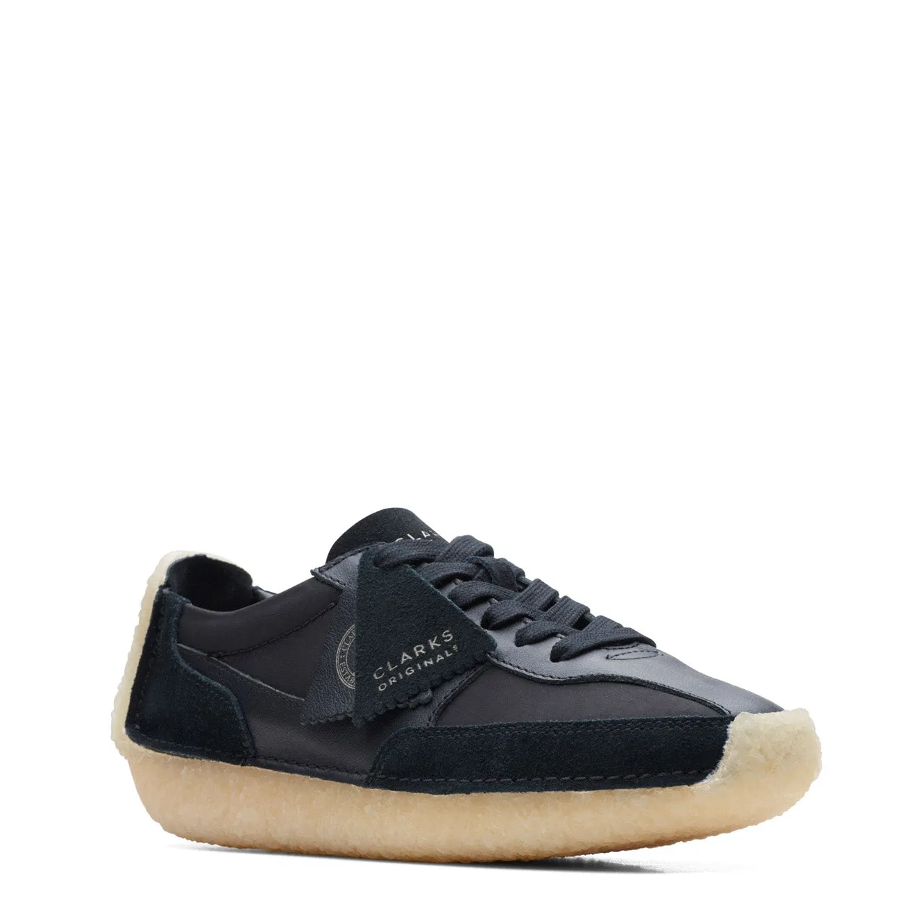 Clarks Originals Womens Natalie Run Trainers Black