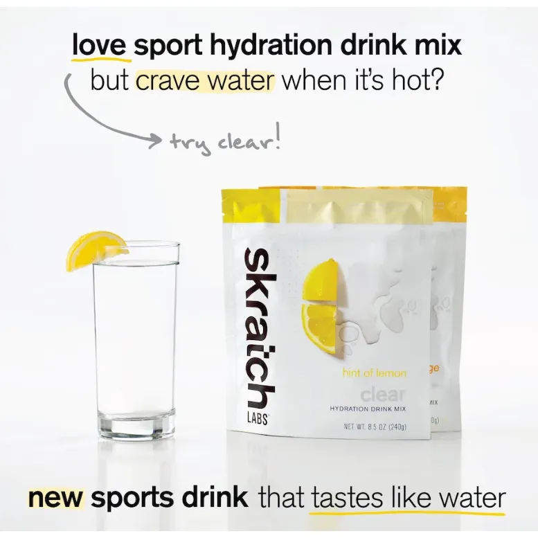 Clear Hydration Hint of Lemon