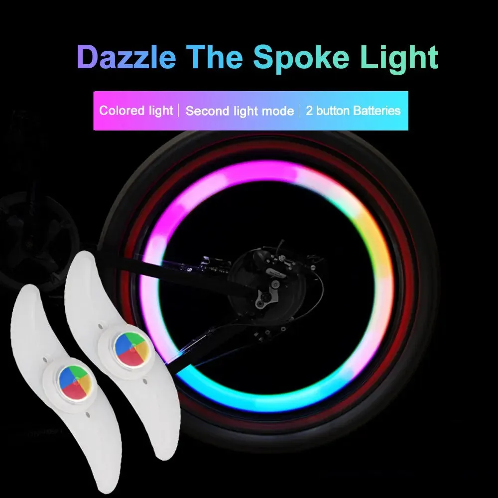 Colorful Bike Wheel Light