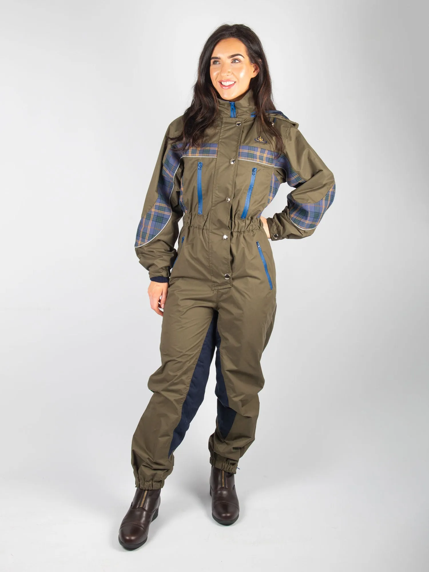 COUNTY IRISH TARTAN Lightweight Posh Muckerz® Ladies Coveralls