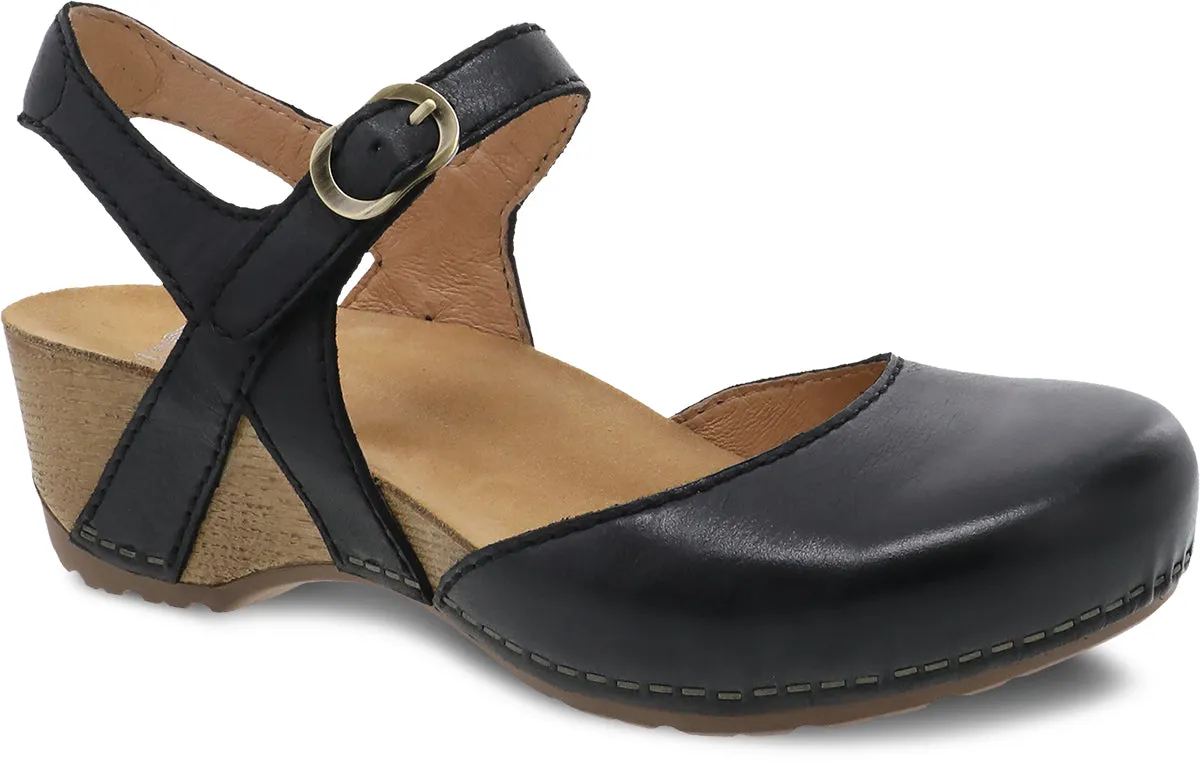 'Dansko' Women's Tiffani - Black Milled Burnished