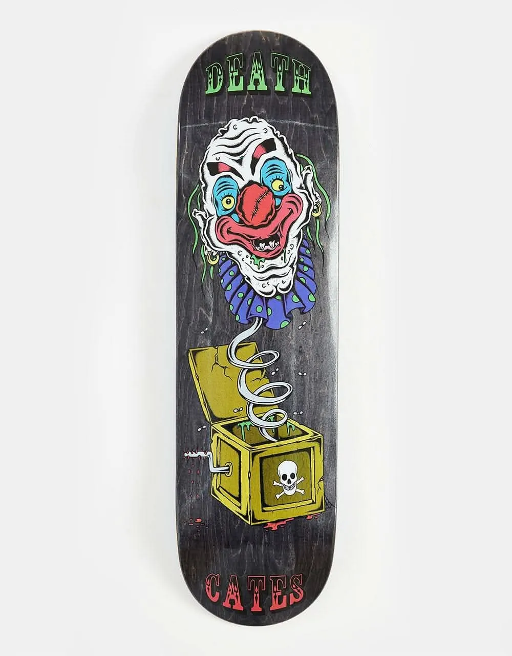 Death Cates Jack in the Box Skateboard Deck - 8.5"