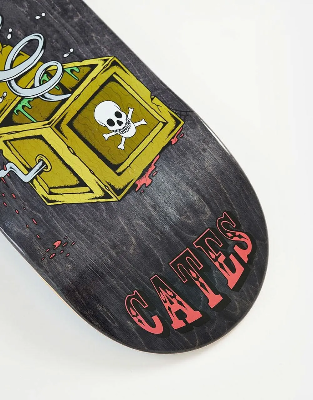 Death Cates Jack in the Box Skateboard Deck - 8.5"