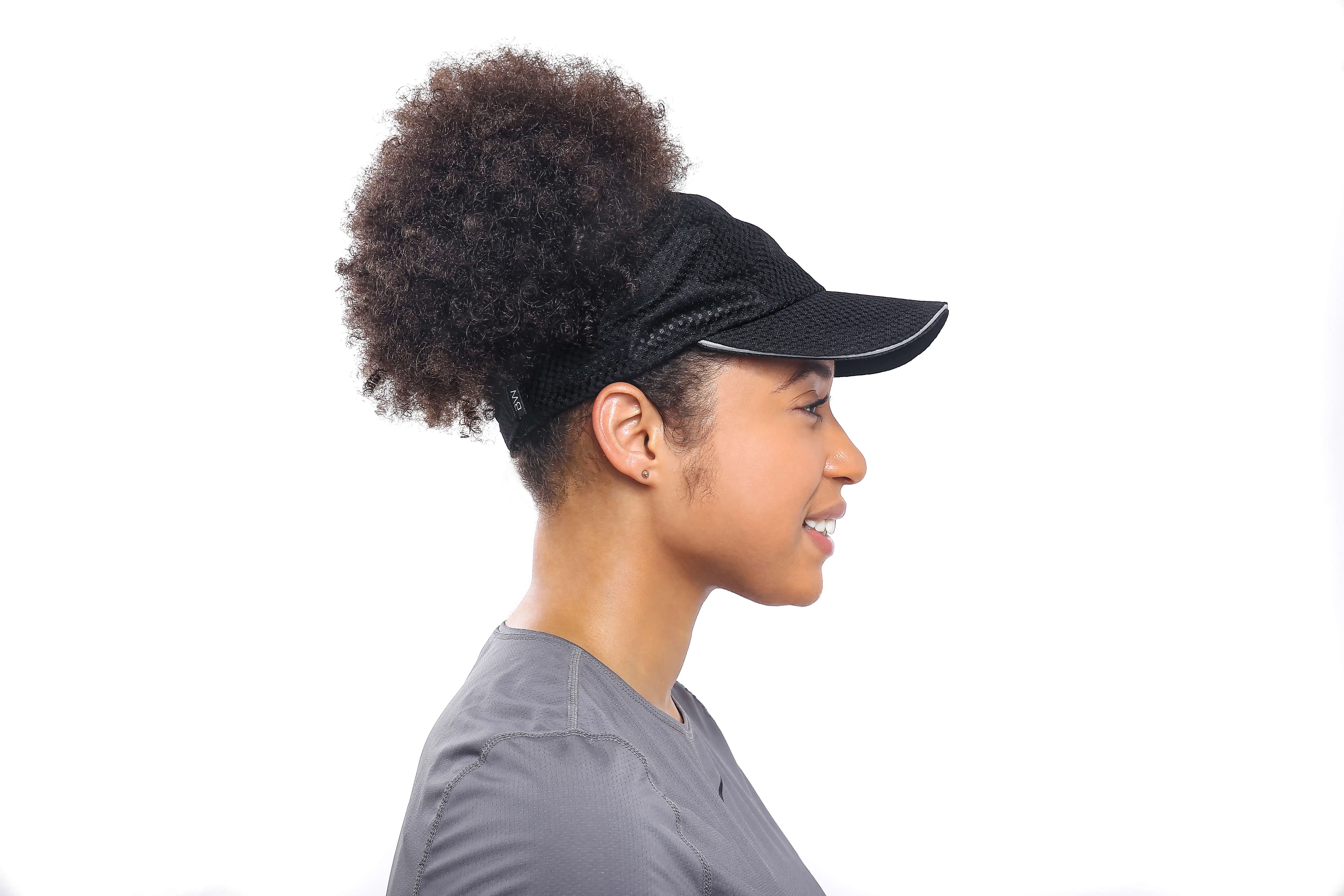 Dri-Fit Backless Running Hat - Black