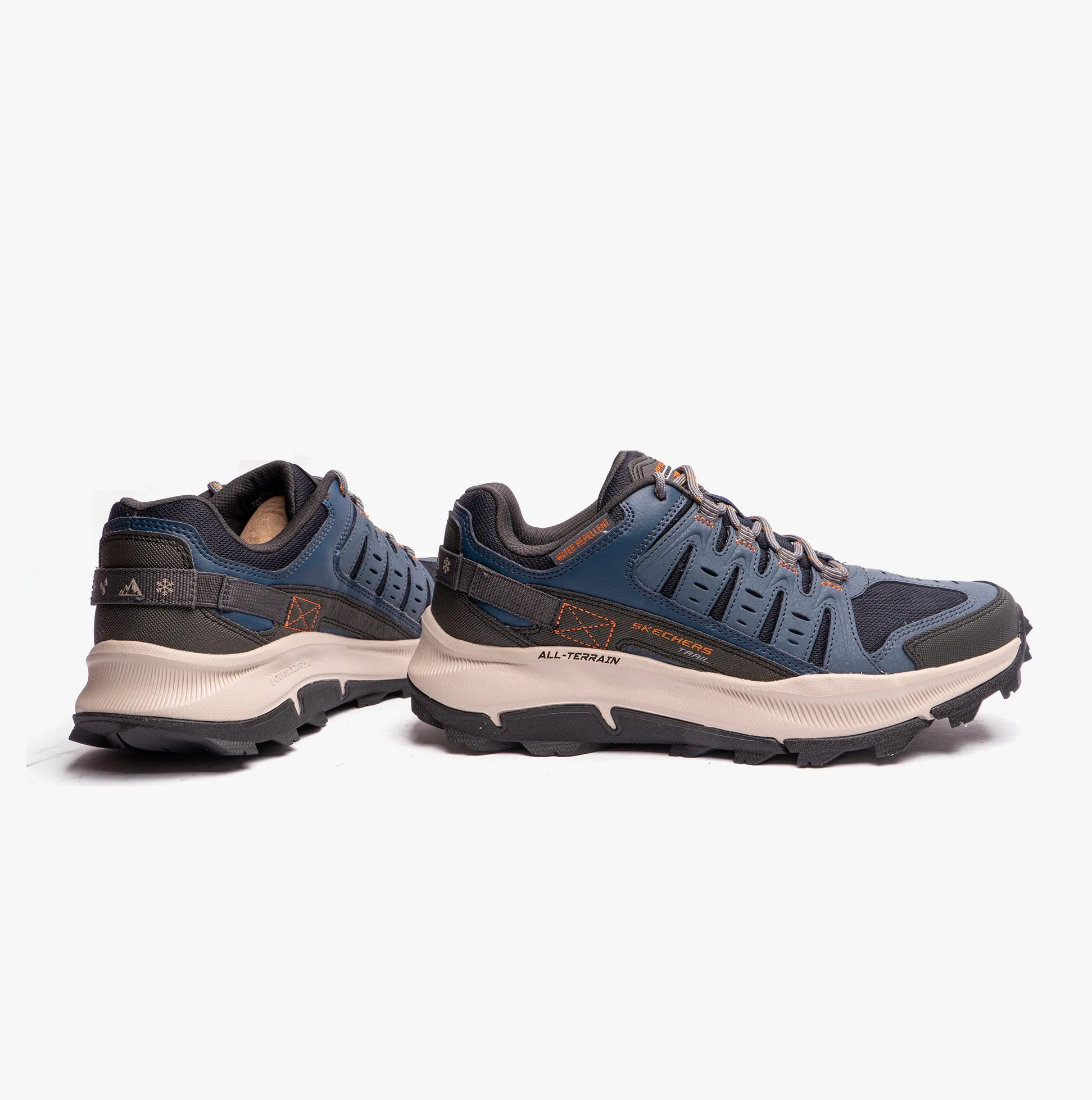 EQUALIZER 5.0 TRAIL-SOLIX Mens Outdoor Sneakers Navy/Orange