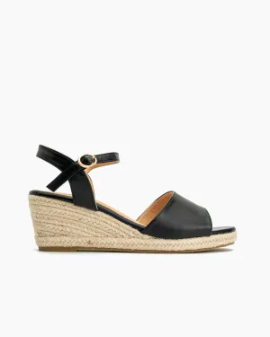 Espadrille Platform Open Toe Wedge Sandals