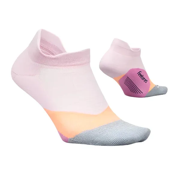 Feetures Women's Sock Elite Light Cushion Sock - Pink Blitz