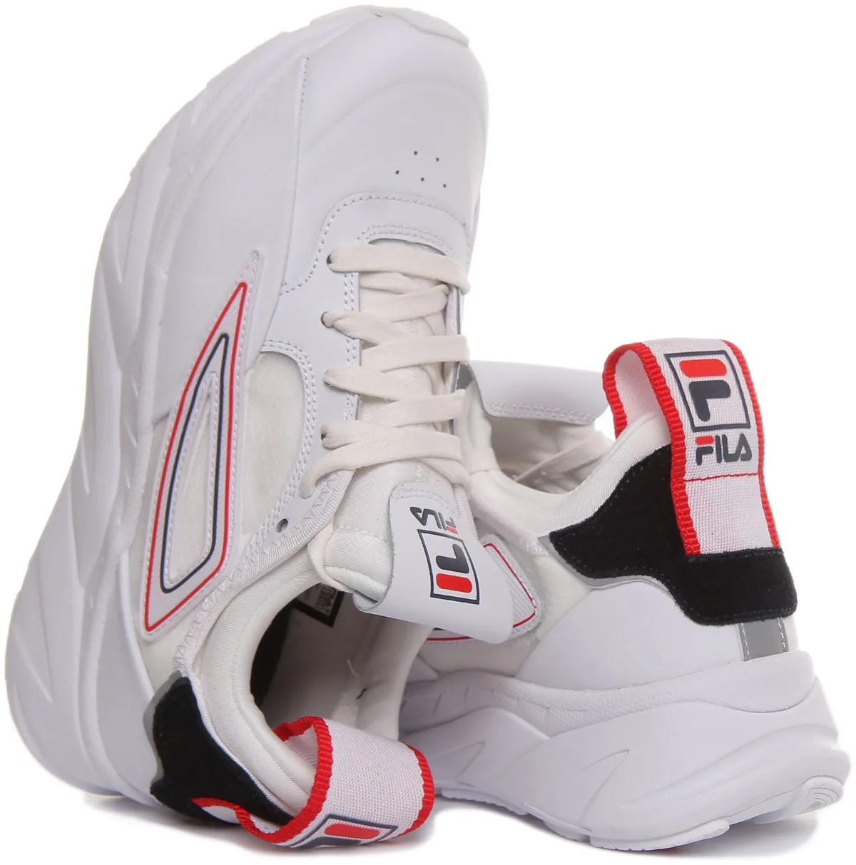 Fila Disruptor King In White For Women