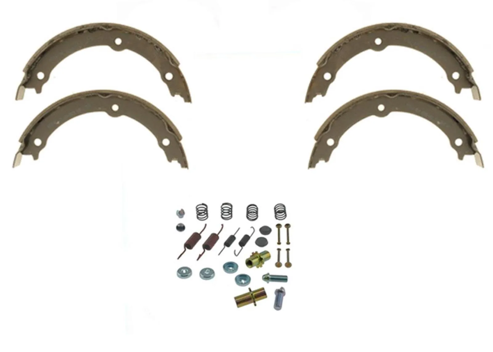 Fits 06-10 Hummer H3 H3T Brake Parking Brake Shoes & Spring Hardware