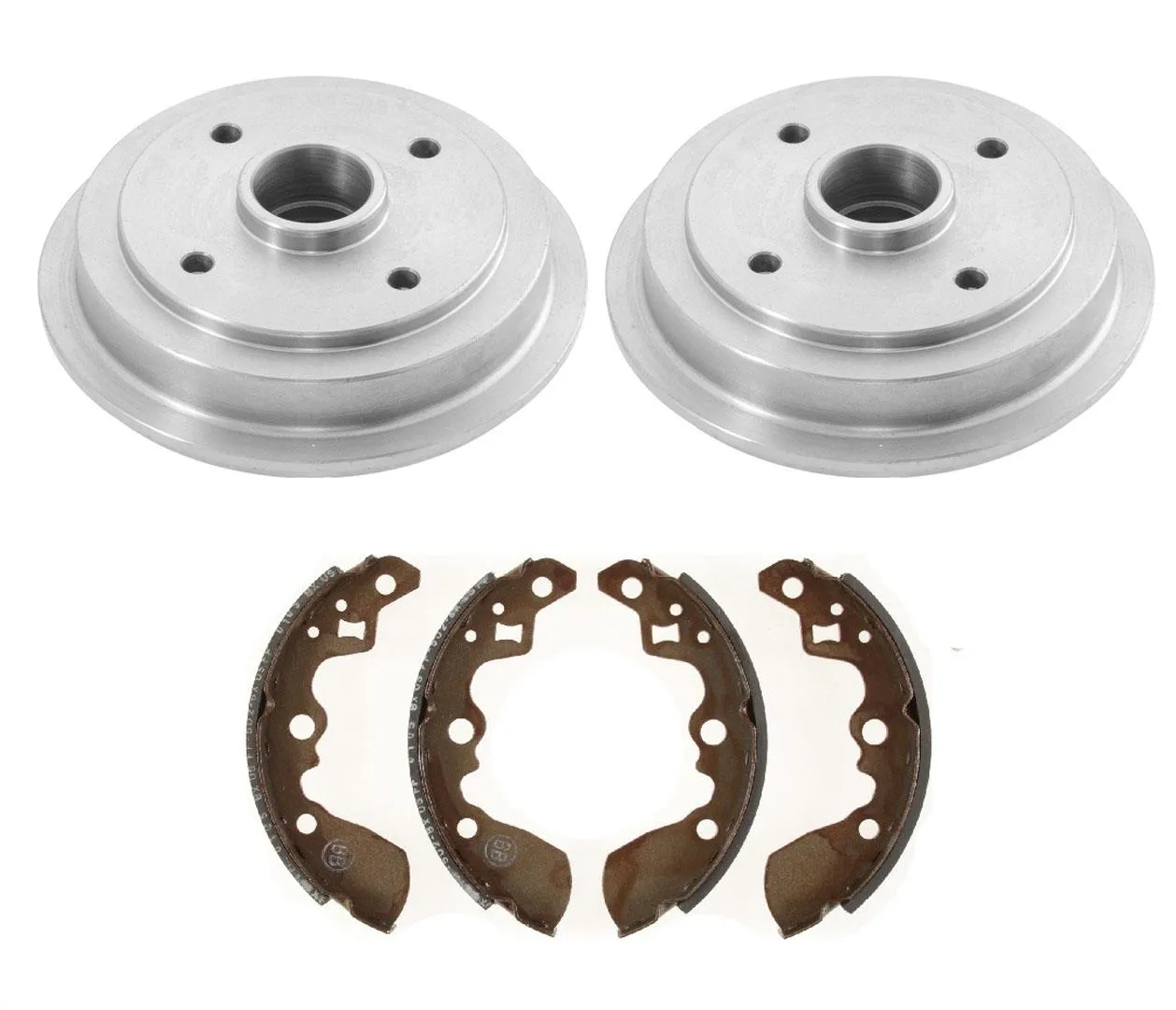 Fits 1995-1997 Geo Metro 2 Door Hatchback (2) Brake Drum Drums & Shoes