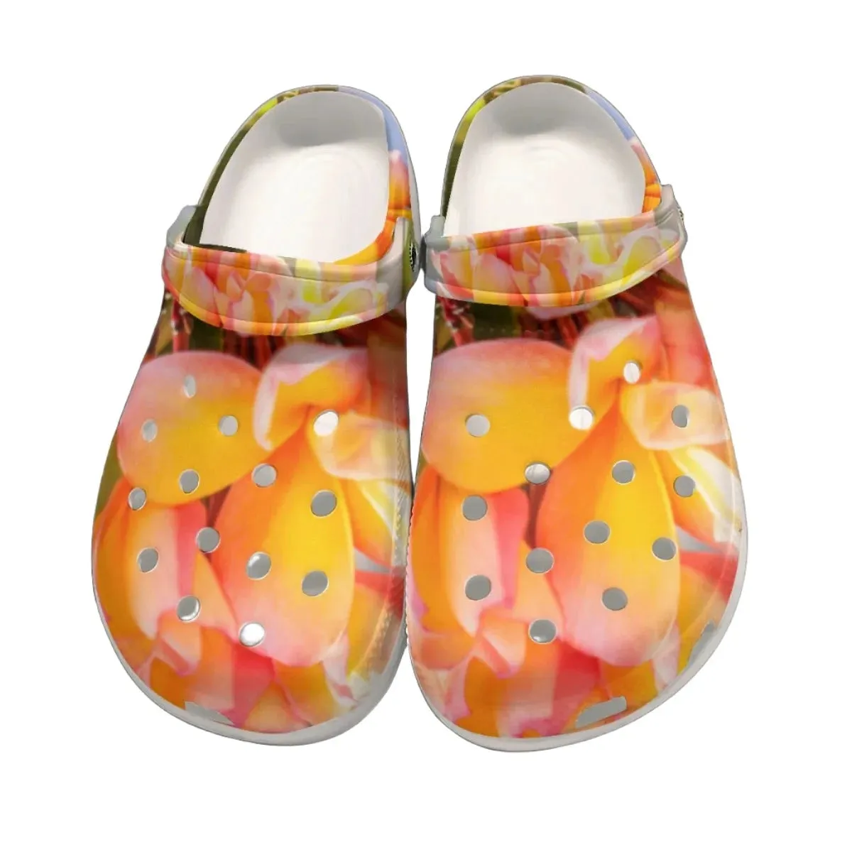 Fresh Frangipani Rubber Shoes up to size 12